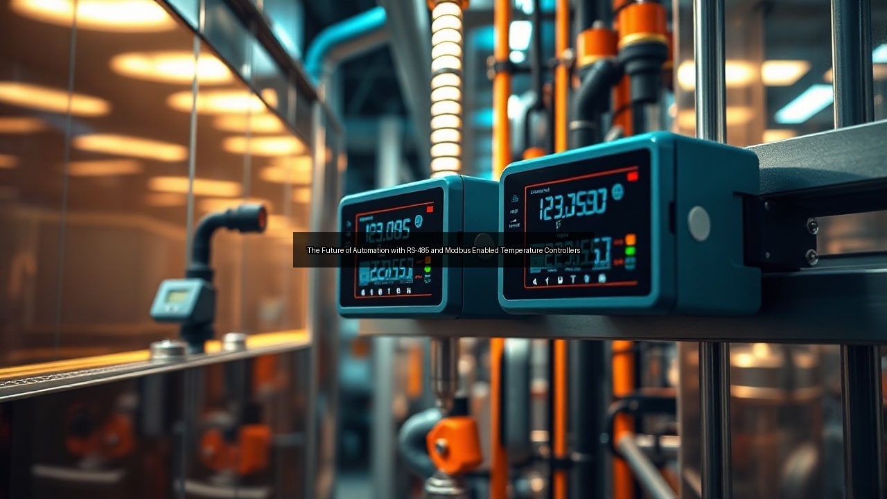 temperature PID controller options infrared DIN-rail controls measurement